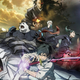 The characters of Jujutsu Kaisen 0 in the film's poster, with protagonist Yuta Okkotsu in front holding a glowing sword.